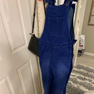 Volcom boot cut overalls